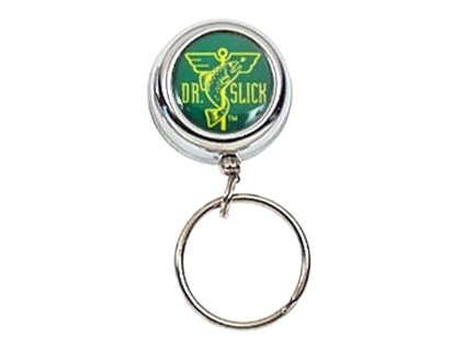 Dr. Slick Co. Jojo Clip-On-Reel 0 Ring, stříbrné