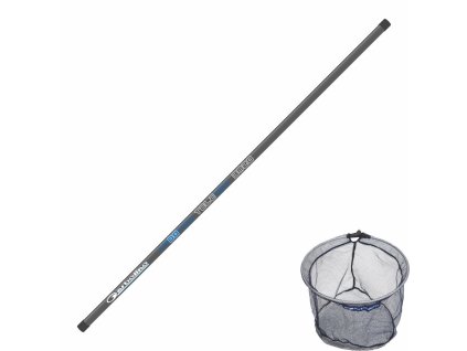 Garbolino teleskopická rukojeť Trooper 3,20 m(788) + podběráková hlava Combo(402)