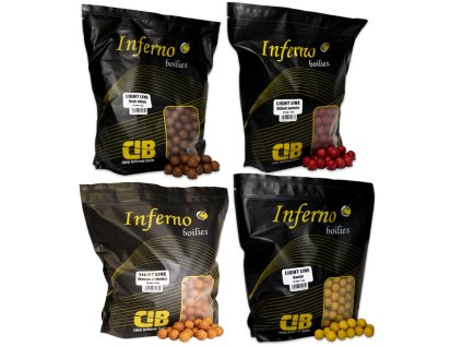 Carp Inferno Boilies Light Line 3 kg (Varianta Banán)