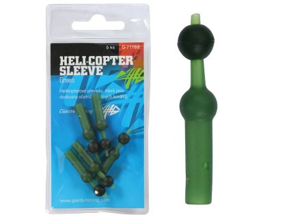 Giants fishing Systém na montáž Heli-Copter Sleeve Green 5ks