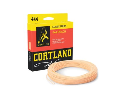 Cortland muškařská šnůra 444 Classic Peach Fresh (Varianta WF3F 90ft)