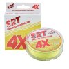 Sert splétaná šnůra 4X SRT Fluo Yellow 135M (Varianta 0,10mm/5,45kg)