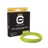 Cortland muškařská šnůra Euro Nymph Braid Core .022 Fresh Level Sage Green/Chartreuse 90ft