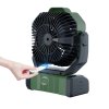 Rechargeable DoubleMotor Fan