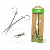 ZFISH Pean Zahnutý Forceps Curved (Velikost 10cm)