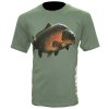 Zfish Tričko Carp T-Shirt Olive Green (Velikost L)