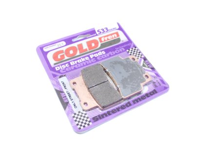 Brzdové destičky GOLDFREN 251 S33 STREET FRONT RS 2006+