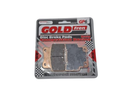 Brzdové destičky GOLDFREN 251 GP6 Aprilia RS 2006+