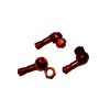 Hliníkový ventilek kola 8,3mm červený