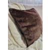 Povlak na polštář Brown Fur 1x