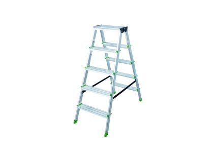 schůdky Al 4-stupňové oboustranné 85 cm PROTECO, nosnost 150kg