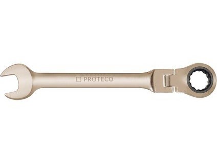 klíč ráčnový očkoplochý 32 mm s kloubem CrV 42.18-343-032