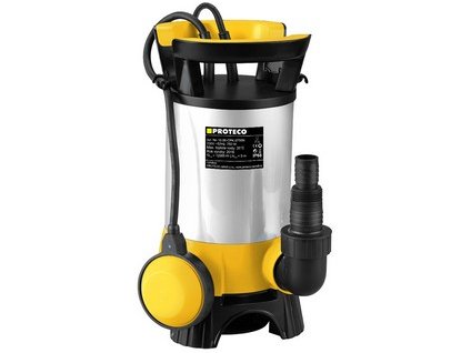 čerpadlo ponorné 1100W, 15500L/hod, max. hloubka 7m NEREZ 10.86-CPK-1100N