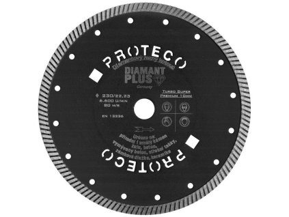 kotouč dia 230 mm DIAMANT PLUS 10.214-230