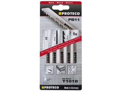 list pily přímočaré PB11-HC12 100mm/10z sada 5ks (T 101 B) 45.05-8001