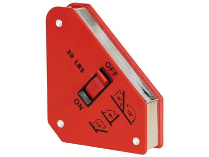 magnet úhlový 130 x 152 x 28 mm s vypínačem 42.04-444