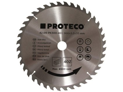 kotouč pilový SK 300x3.2x30 40z + redukce 30/20 mm 42.09-PK300-40