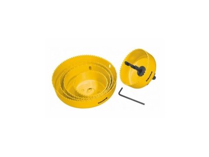 sada vykružovacích pil v kufru 64,76,89,102,127mm 42.02-10176