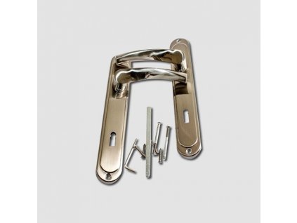 Dveřní kování Atena (Etna) | V72 nikl - vložka