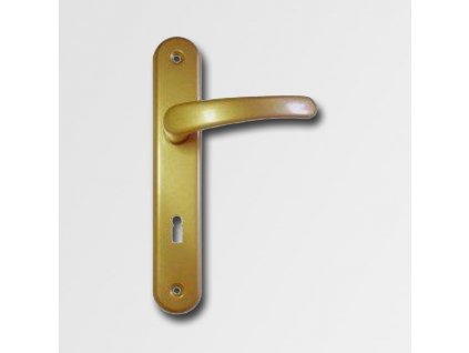 Dveřní kování Michaela | K90 zlatá - klíč