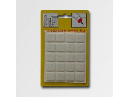 Filcová ochrana 21x21x3x103 bílá 4868