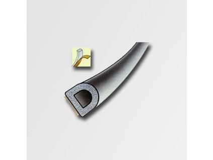 Těsnění D-6m 9x7,4mm bílá/PL STOMIL 9100