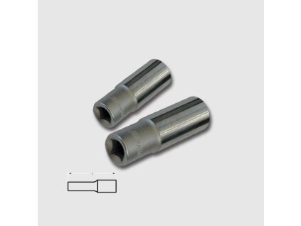 Hlavice 1/4'' prodloužená 5,0mm H1305