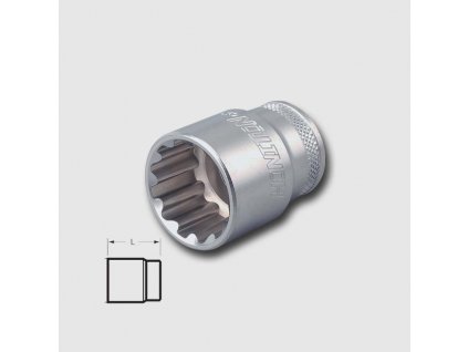 Hlavice 1/4'' 14mm Honidriver H2214