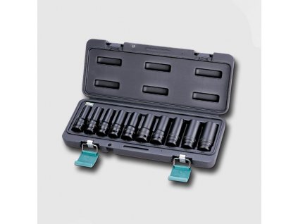 Sada prodloužených hlavic zesílených 1/2'' 10PCS 11-12-13-14-16-17-19-21-22-24MM H5-40010L