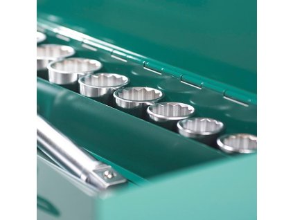 Sada hlavic 12ti-hran 3/4'' 14dílů H6014M