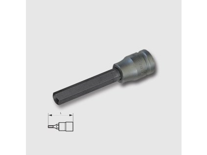 Hlavice zástrčná imbus 1/2'' HX10x140mm HB4HX10LL