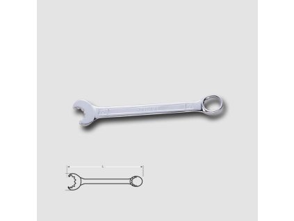 Klíč ráčnový pevný, matný 16mm HDCW1516E