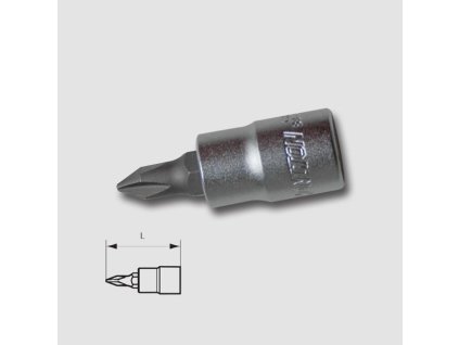 Hlavice zástrčná 1/4'' PH 3 HPH2-3