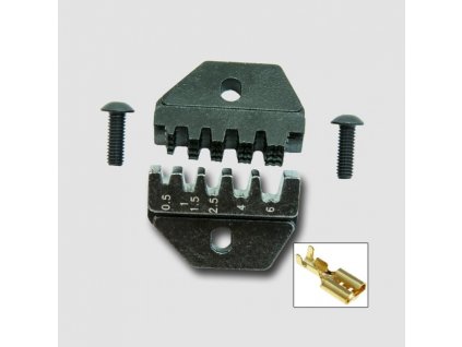 Náhradní čelisti 0.75-6mm2, AWG 18-10 HW177-LY06WF
