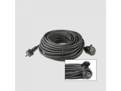 Prodlužovací kabel guma 1 zás.230V/20m KL29220
