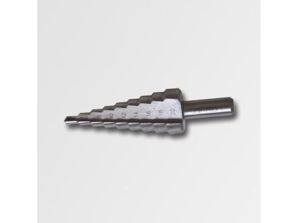 Vrták stupňovitý HSS 4-12mm krok 2