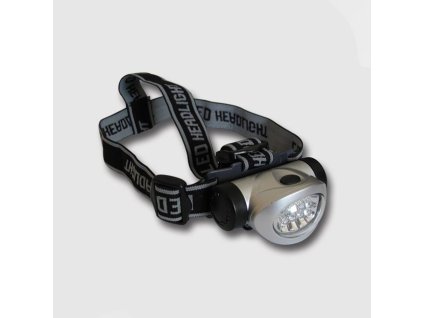 Svítilna hlavová 8 led, 3xAAA DOPRODEJ P16608