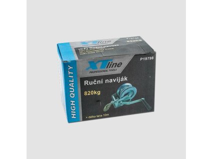 Ruční naviják 820kg,lano 10m P19798