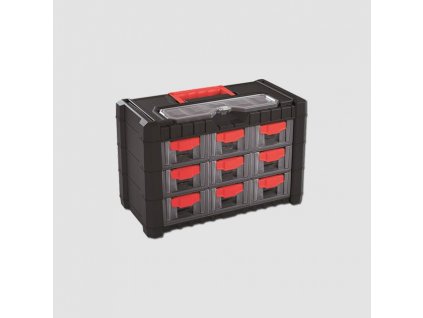 Skříňka na drobný material 9zásuvek 260x200x400mm P90563