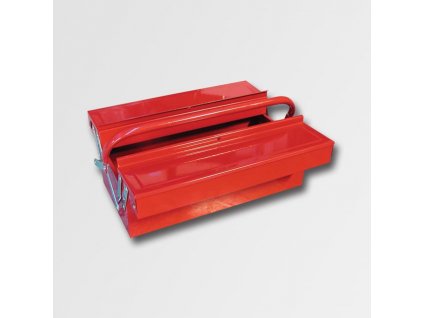 Kufr na nářadí kov 404x200x150mm 3 přihrádky TB125 PA78733