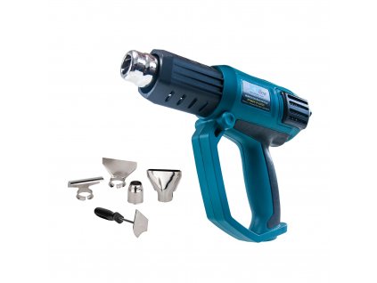 Opalovací pistole 3stupně 2000W s příslušenstvím XT106220