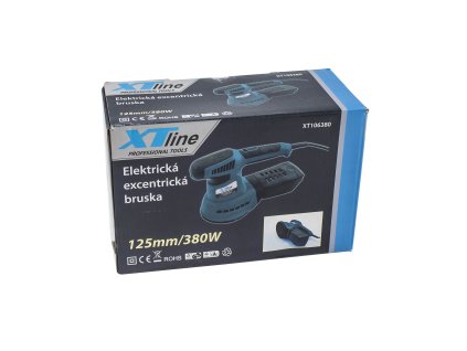 Excentrická bruska 125mm 380W XT106380