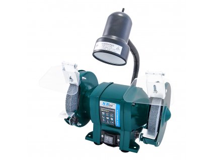 Bruska el. dvoukotoučová 125mm/150W + svítidlo 40W XT107125