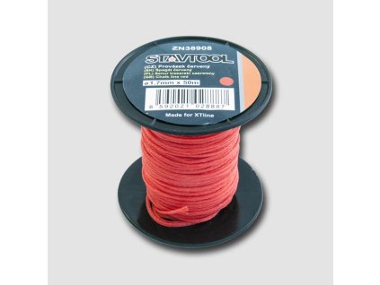Provázek 50 m, 1 mm, červený ZN38907