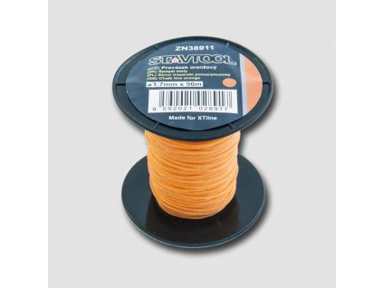 Provázek 50 m, 2 mm, oranžový ZN38912