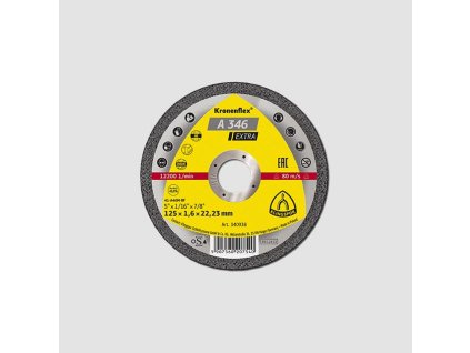 Kotouč řezný 125x1,6 A346 EXTRA OCEL (náhrada za 263248) KLI340938