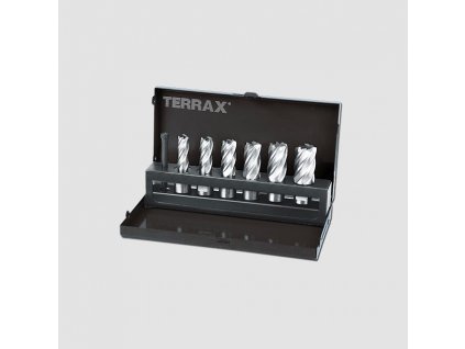 Sada jádrovách vrtáků 12 - 22mm Terrax RUA108820