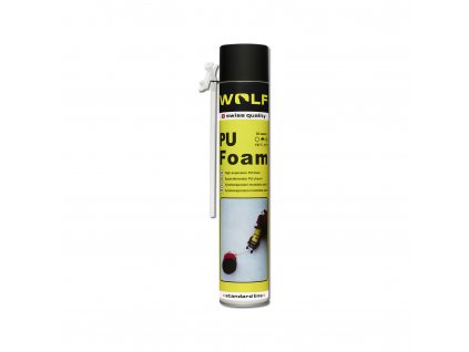 Pěna montážní vysokoexpanzní trubičková - celoroční 700 ml WOLF WPU1301