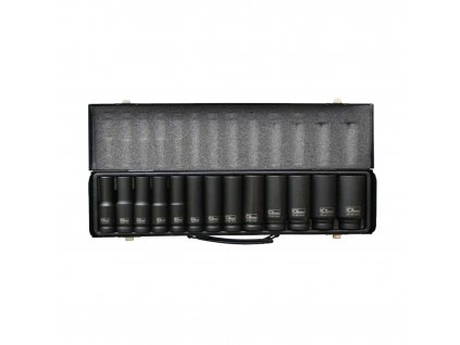 Sada průmyslových prodloužených hlavic 1/2" 10-30mm, 13 dílů PC4027