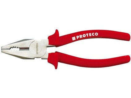 kleště kombinované 180mm leštěné PVC 10.01-K180C